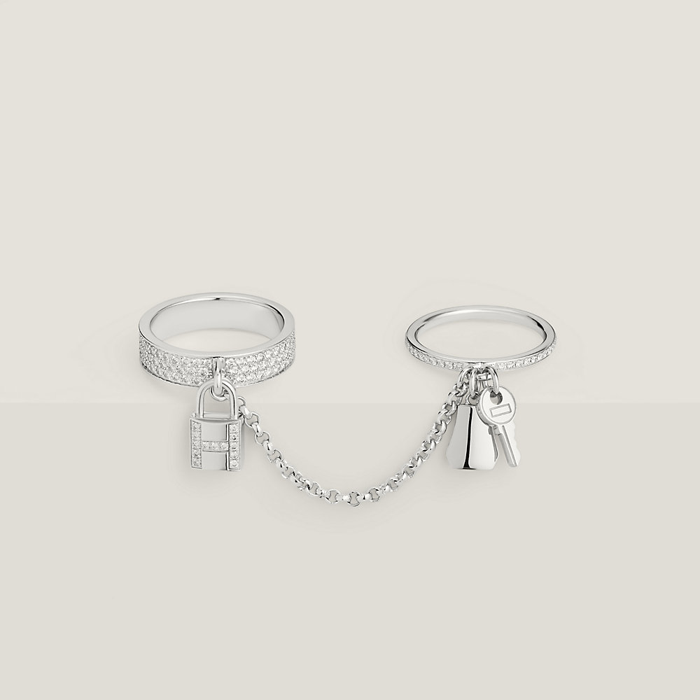 【HERMES】Kelly Cadenas リング シルバー Kelly Cadenas ring | Hermès USA